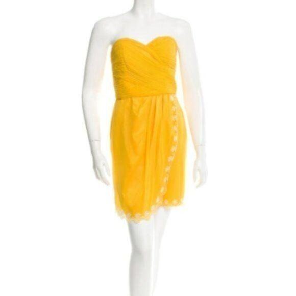 Alice McCall Silk Dress Yellow - Picture 2 of 16